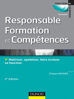 cover image of Responsable formation et compétences--2e édition
